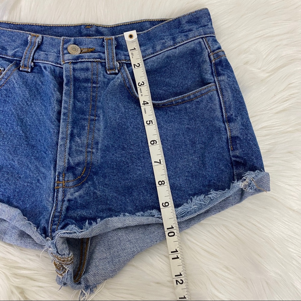 🔹sold🔹John Galt Button Fly Denim Cutoff Shorts - Picture 7 of 8